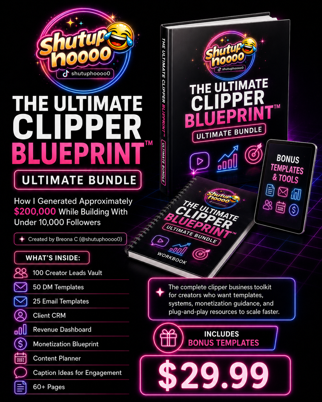 Ultimate Beginner Clipper BLUEPRINT THE ULTIMATE BUNDLE